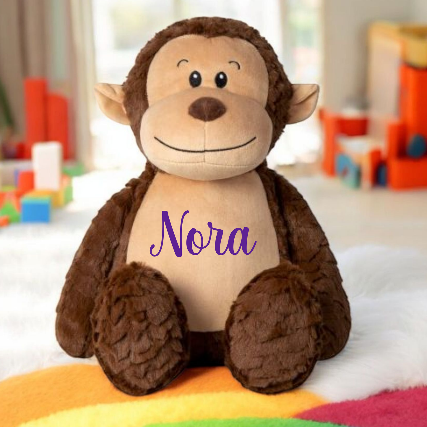 Monkey Personalised Soft Toy