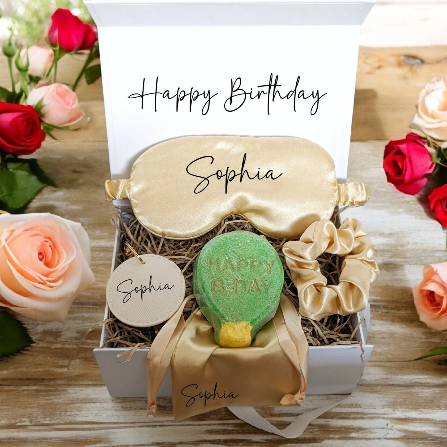 Personalised 18th Birthday Pamper Hamper Spa Gift Box Present For Her Gift Package Relax Gift For Mum Gift for Best Friend