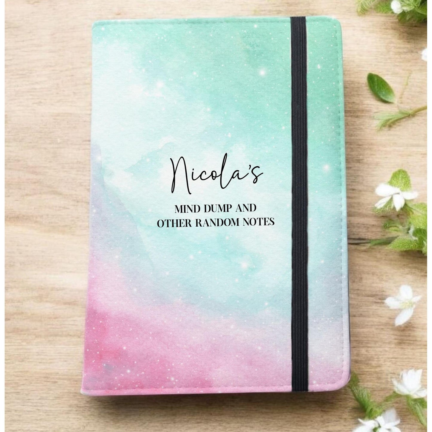 Personalised A5 Notebook: Custom Lined Journal, Birthday Gift