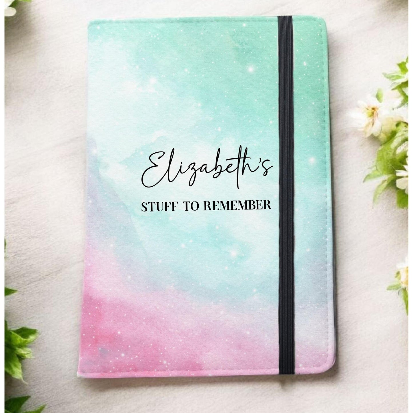Personalised A5 Notebook: Custom Lined Journal, Birthday Gift