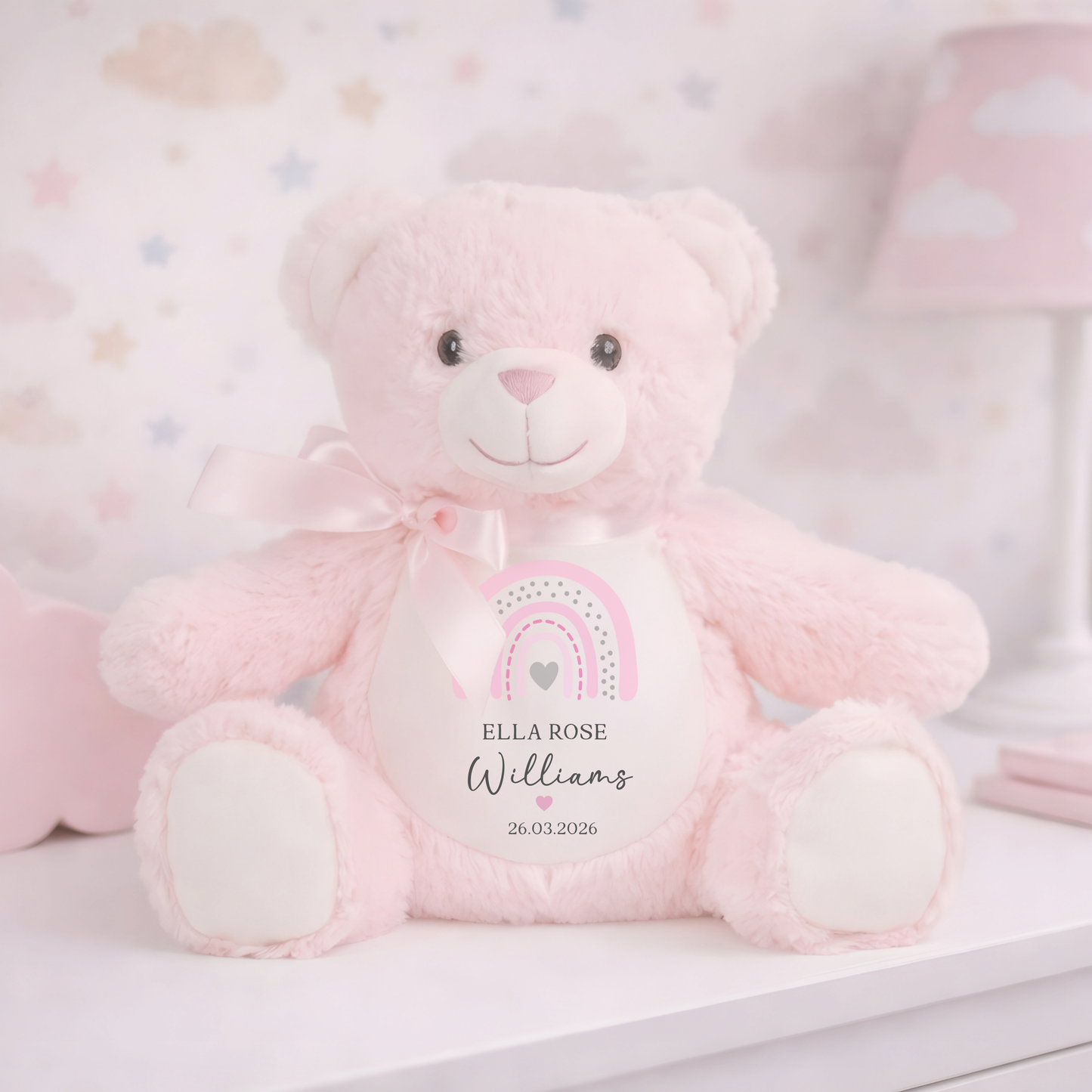 Personalised Baby Bear - Name and Date