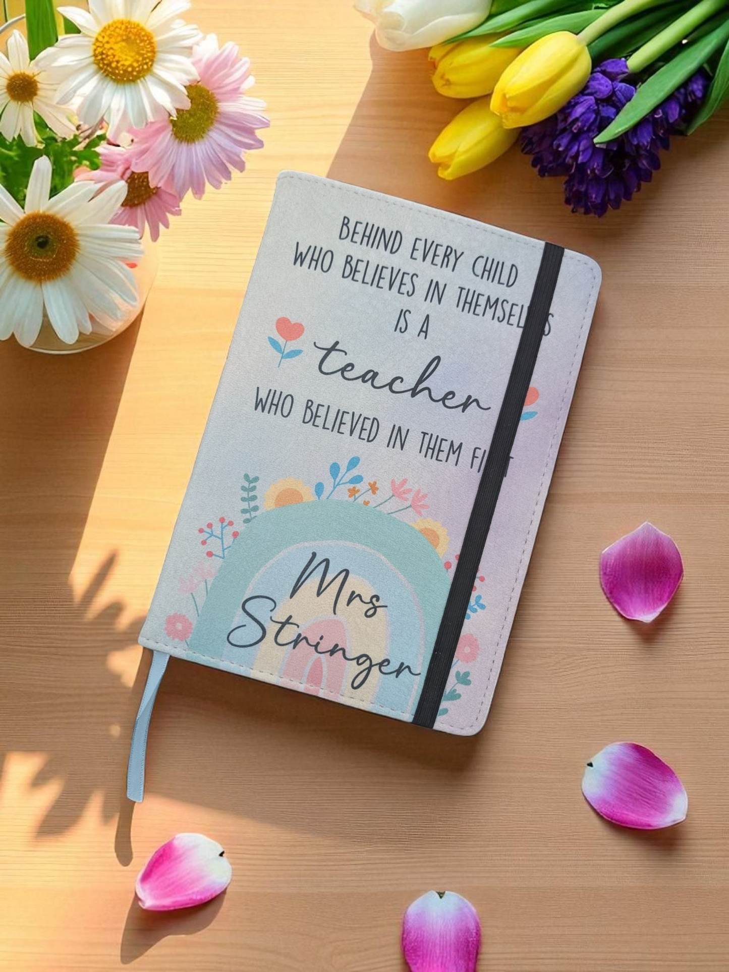 Personalised Teacher Notebook Gift