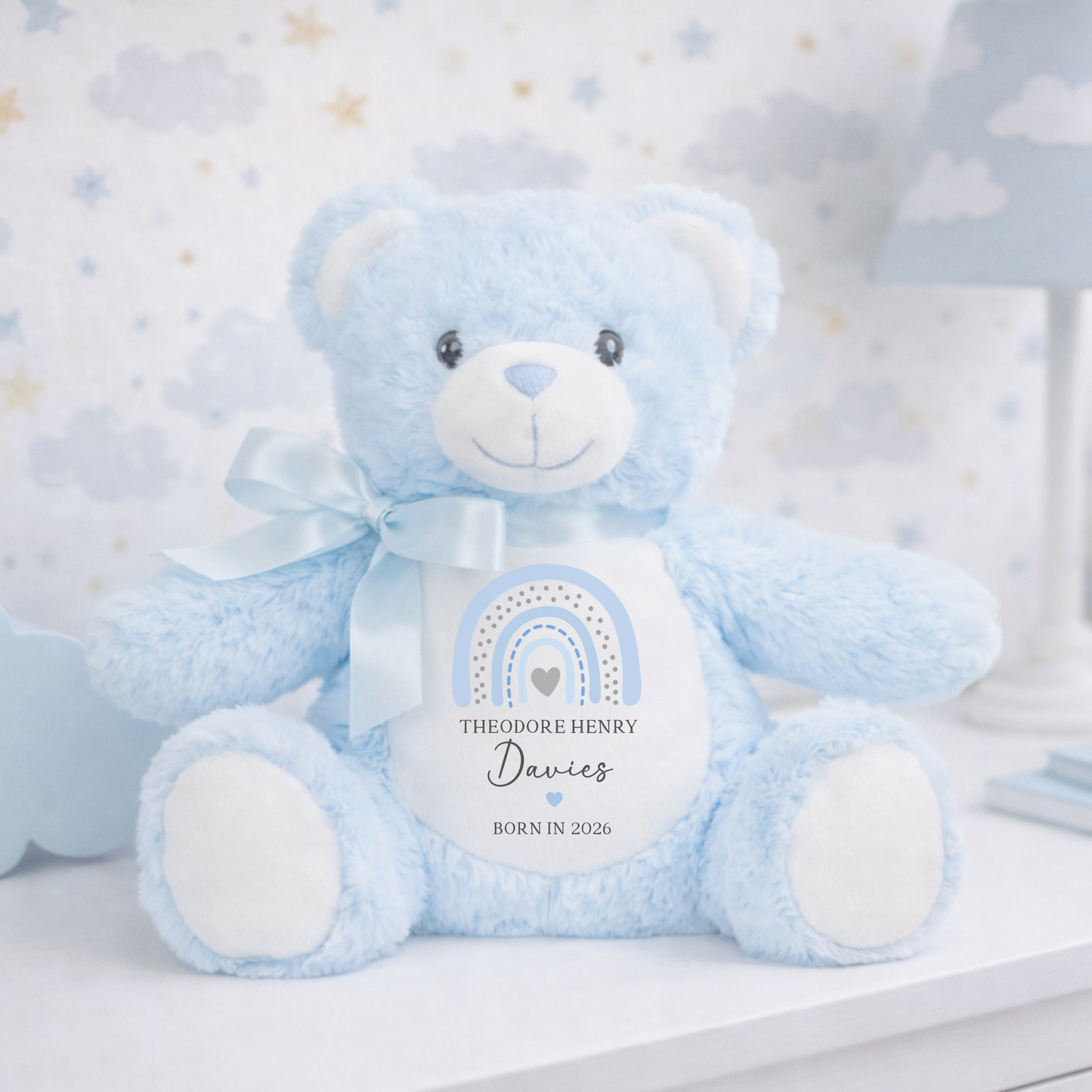 Personalised Baby Bear - Name and Date
