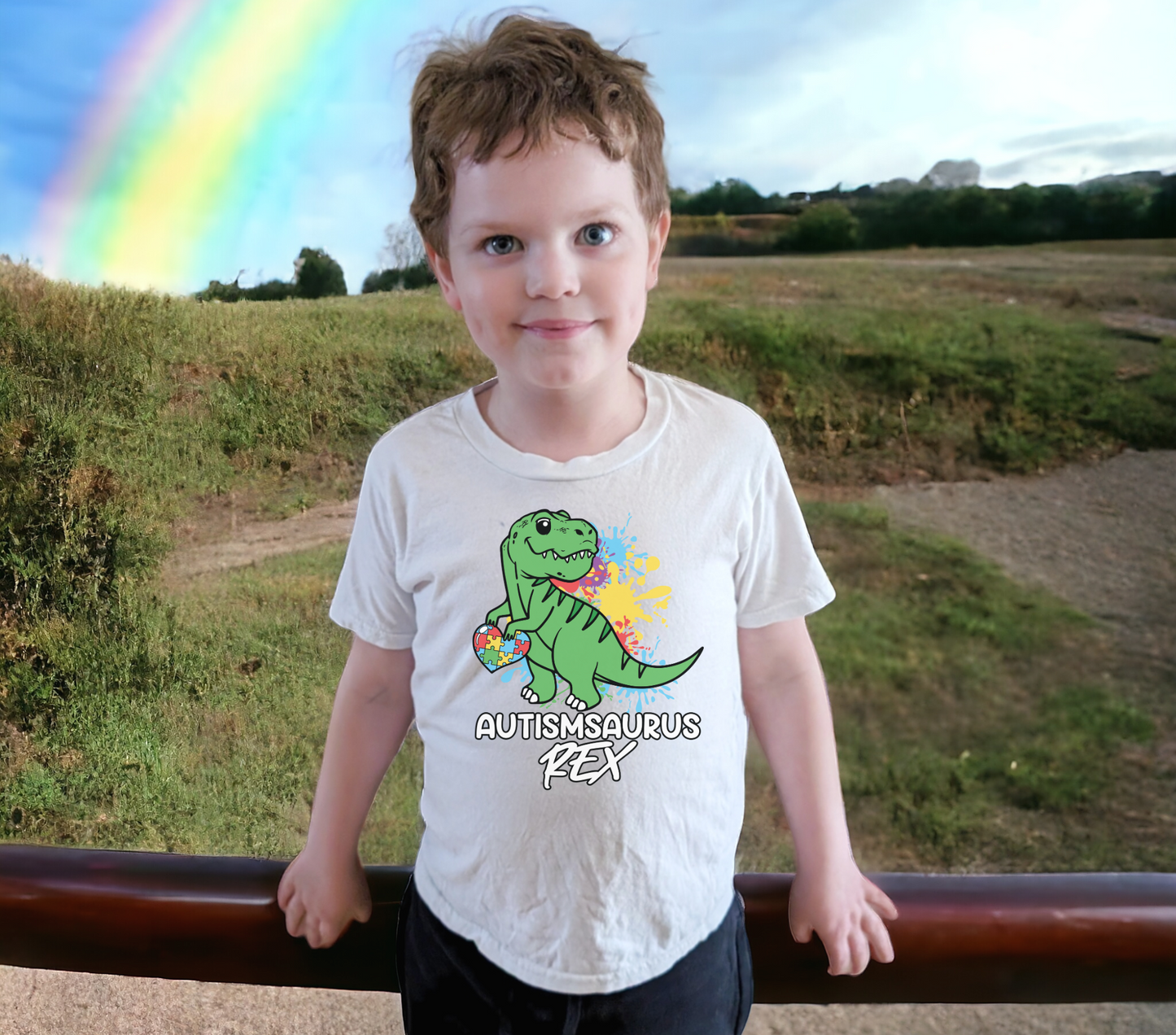 Autismasaurus Tshirt  image 1