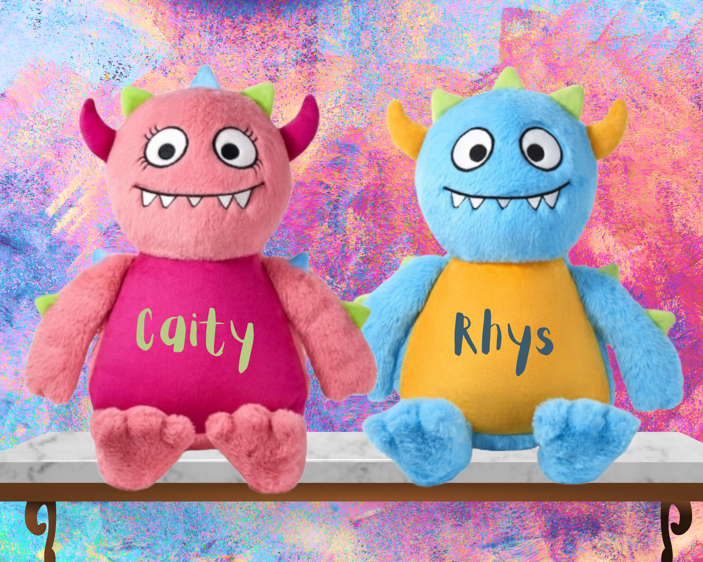 Personalised Monster Soft Toy image 0