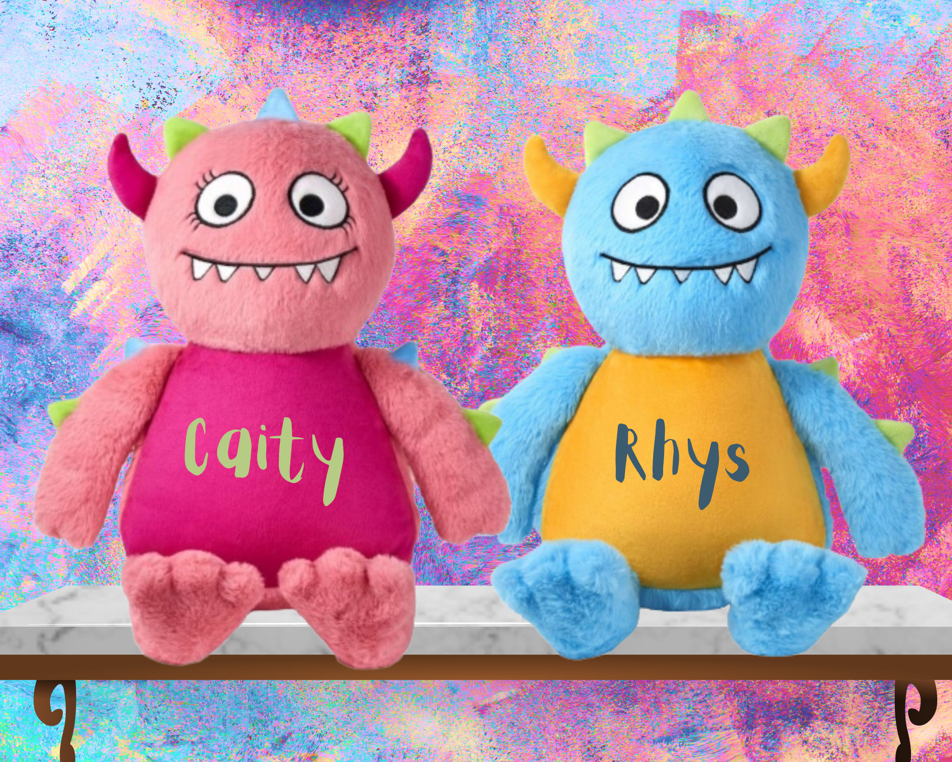 Personalised Monster Soft Toy image 0