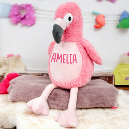 Flamingo Personalised Soft Toy