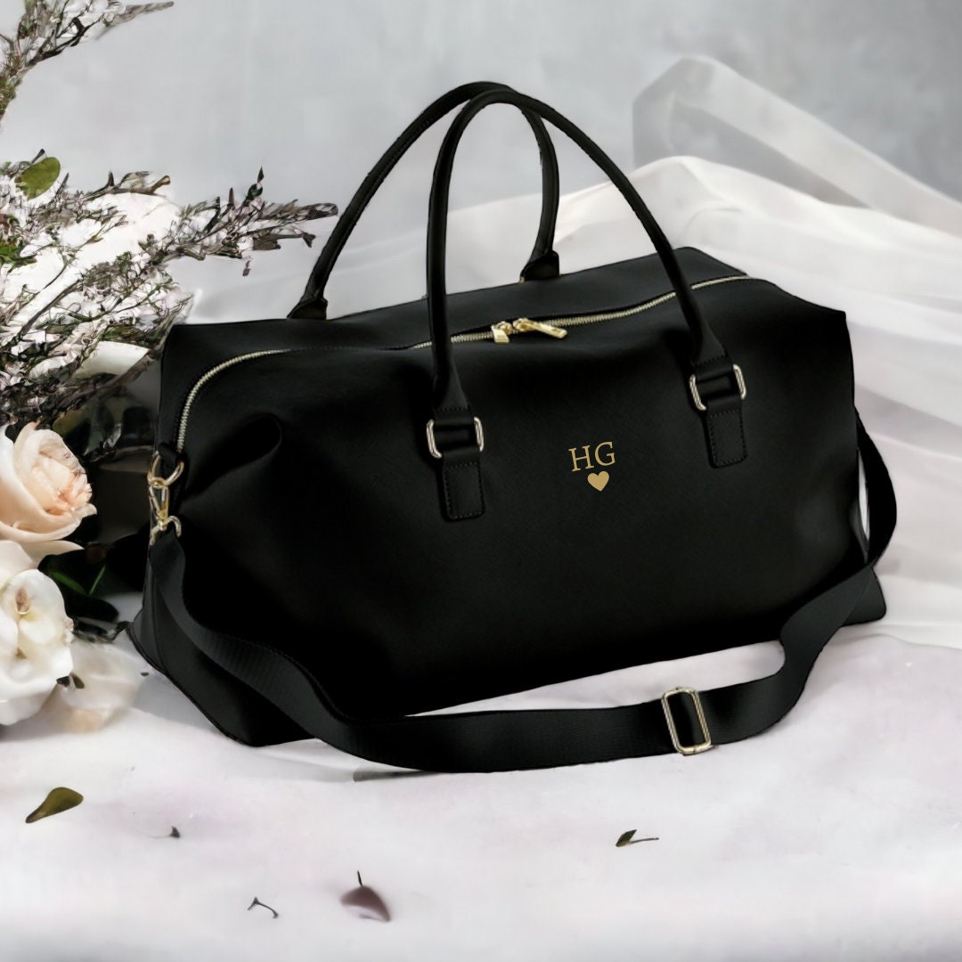 Personalised Holdall - Saffiano Leather Weekender