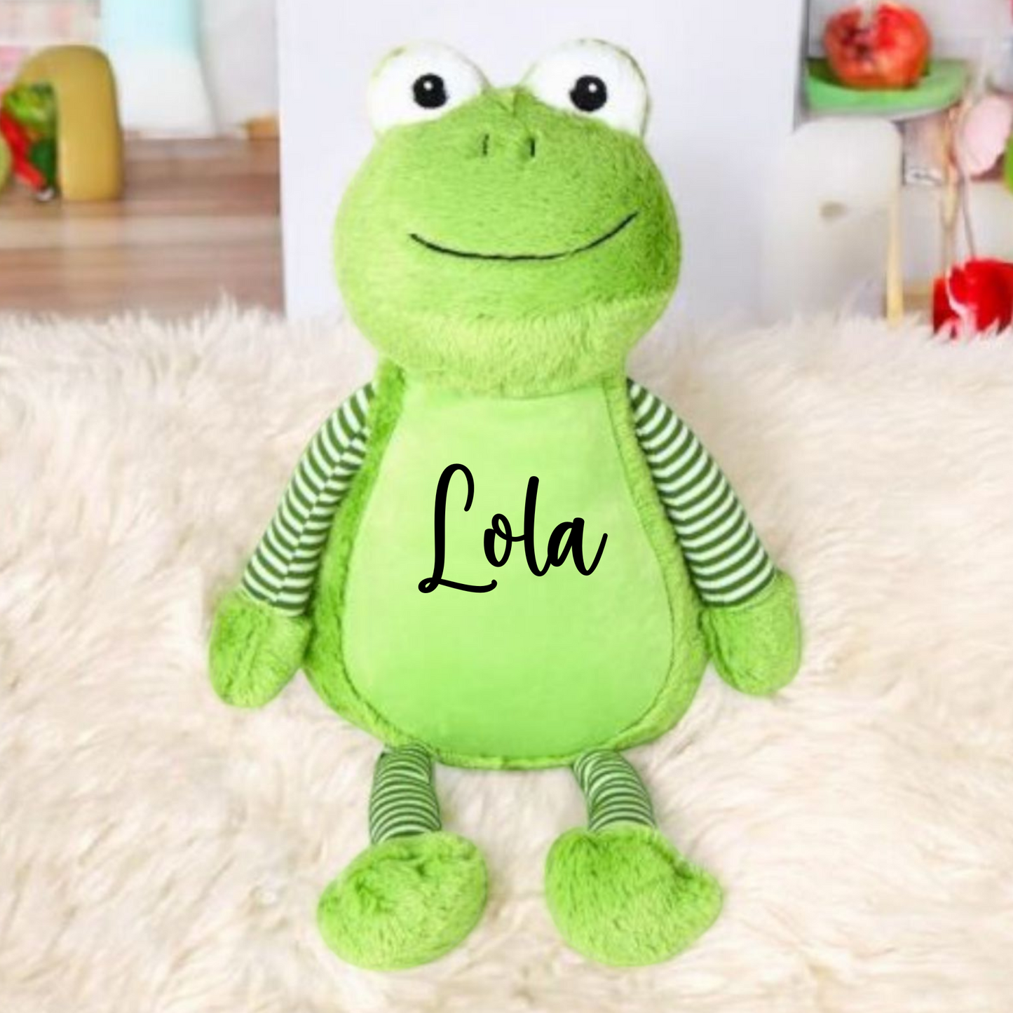 Frog Personalised Soft Toy
