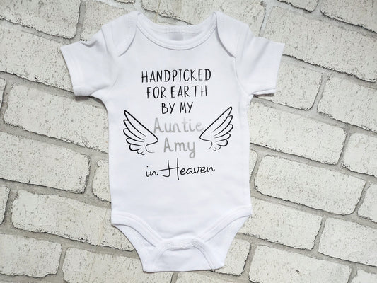 Personalised Hand picked For Earth Bodysuit