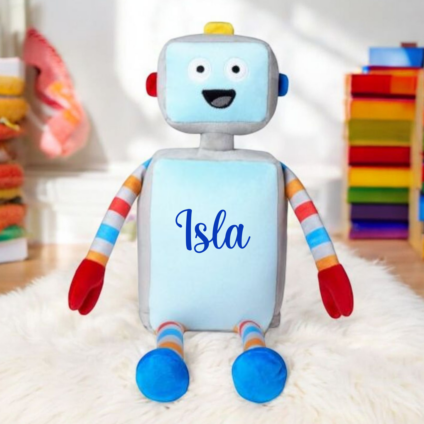 Robot Personalised Soft Toy