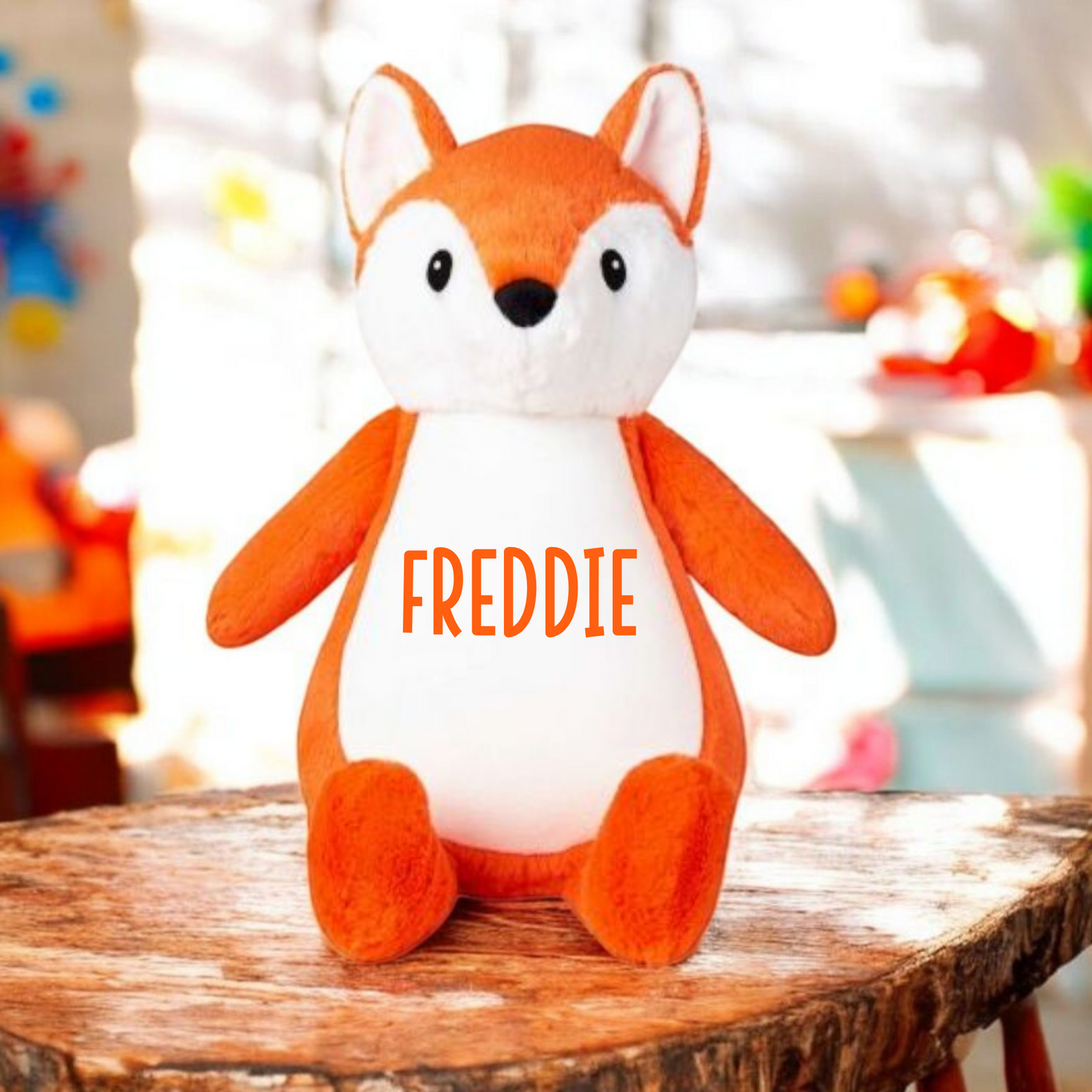 Personalised Fox Soft Toy
