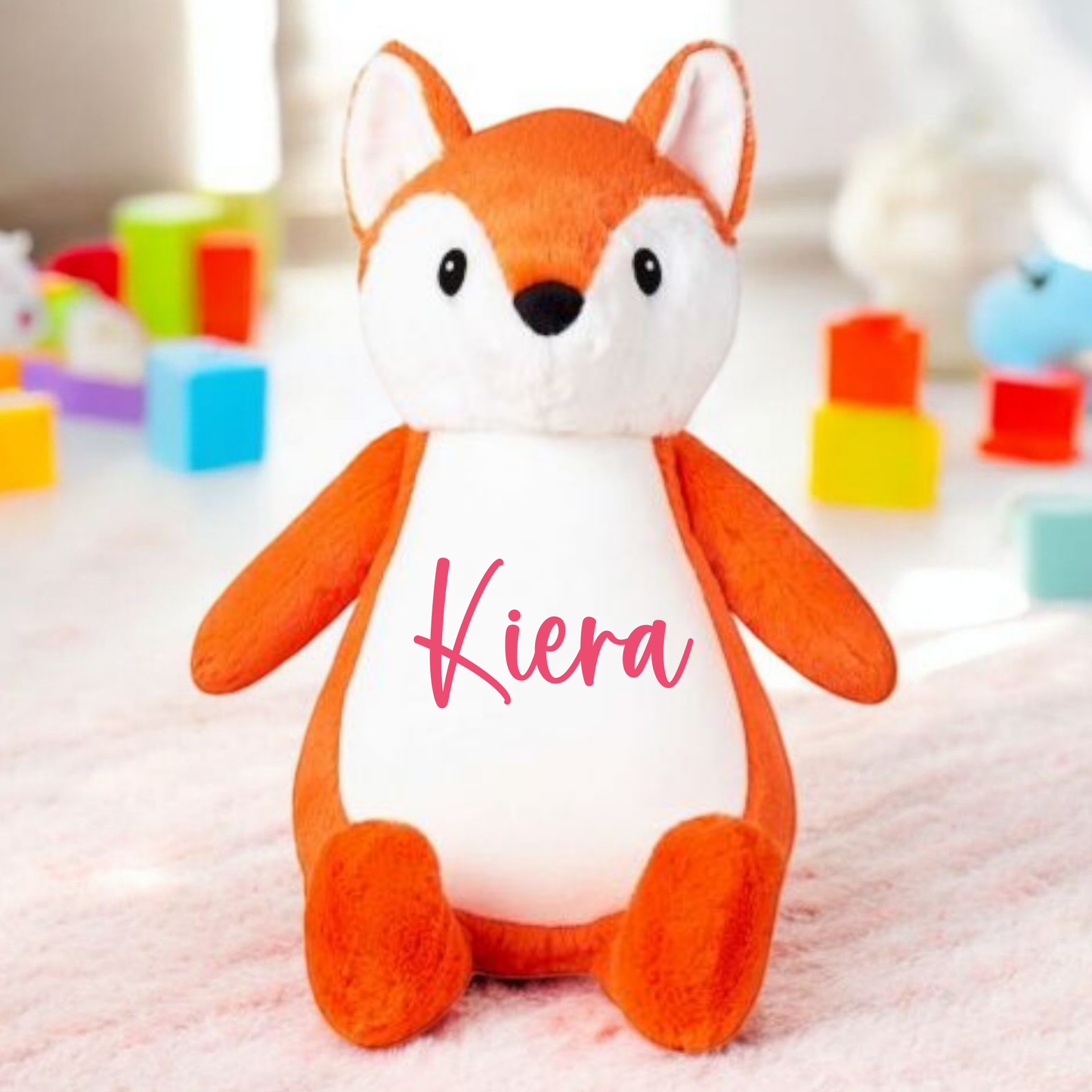 Personalised Fox Soft Toy