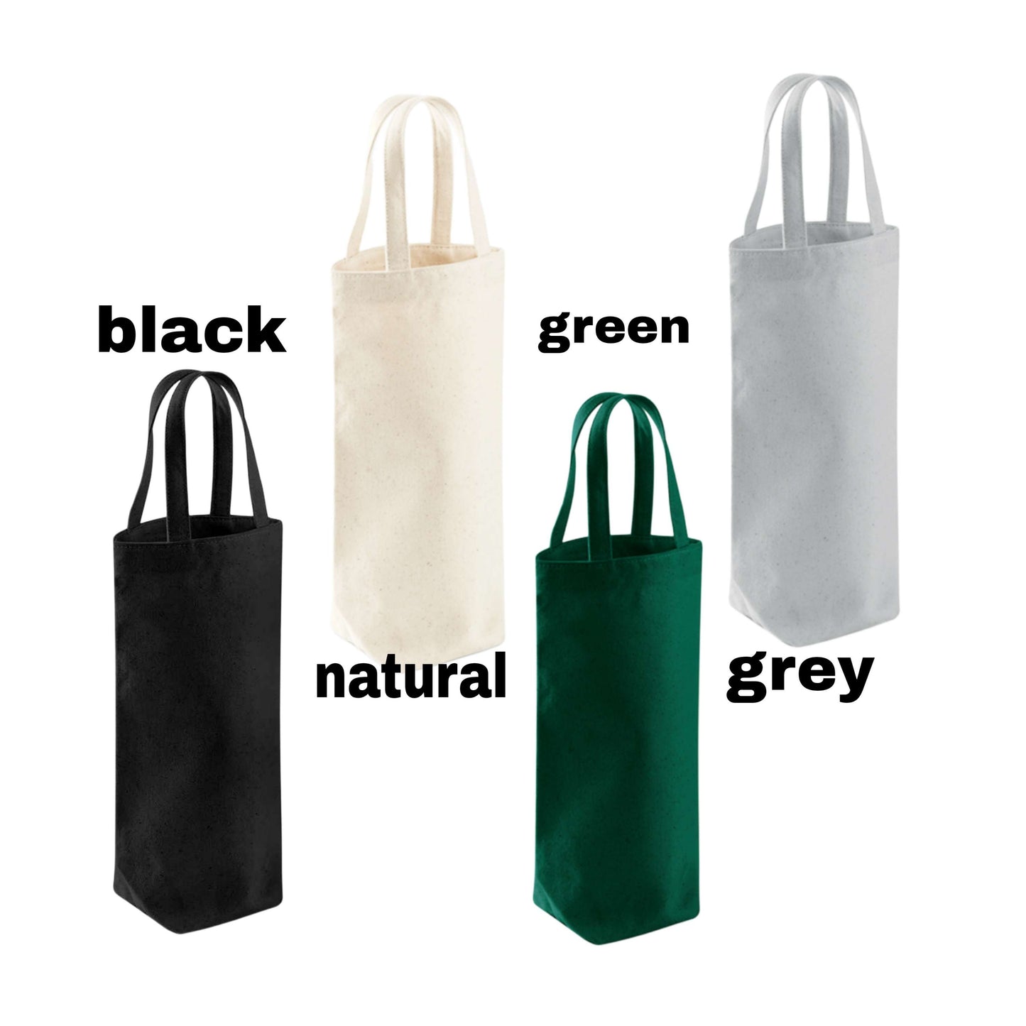Personalised Enjoy, You've Earned It Bottle Bag image 1