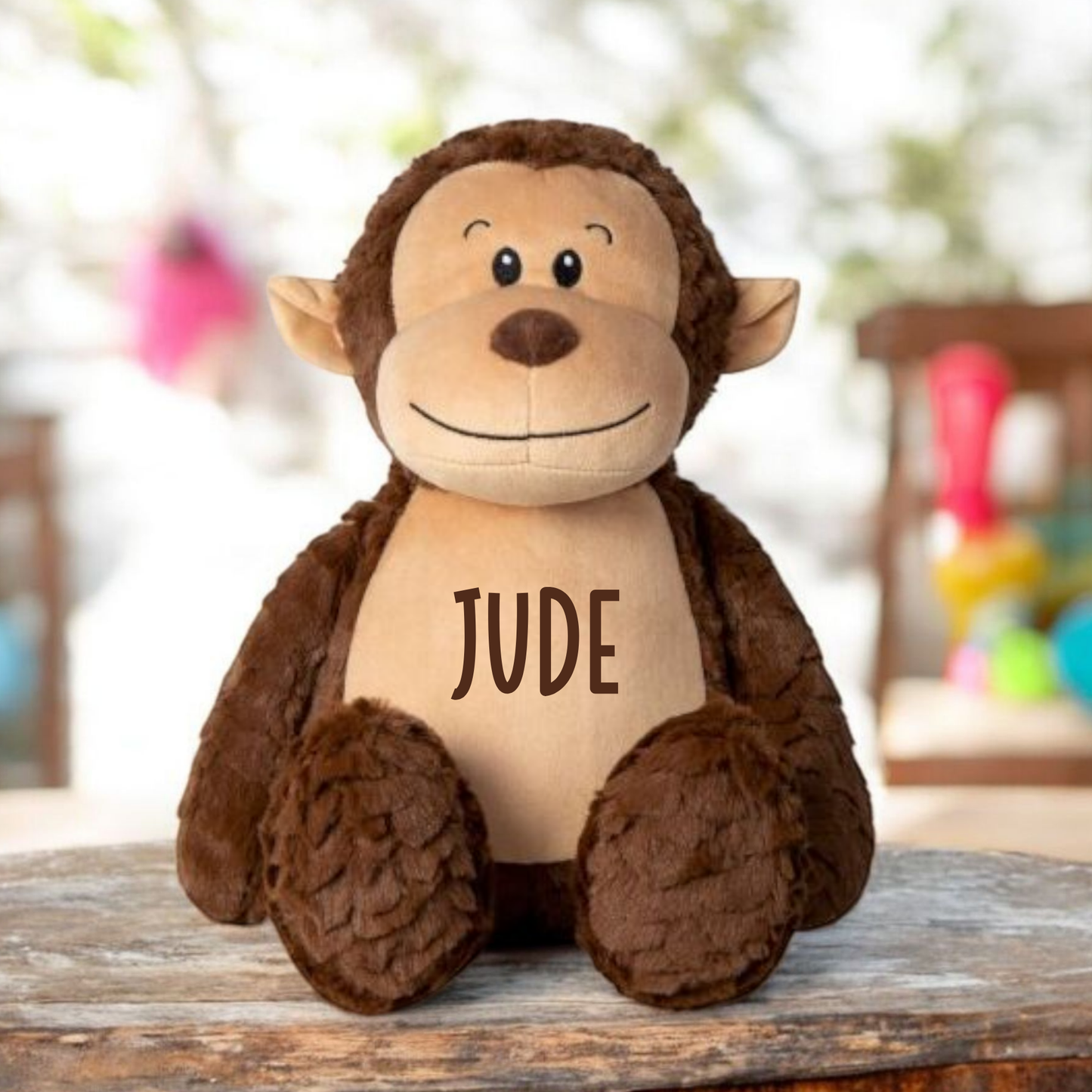 Monkey Personalised Soft Toy