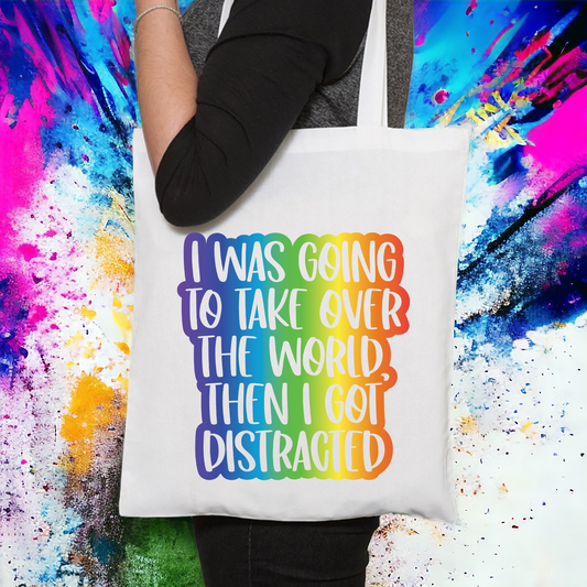 Got Distracted Tote Bag image 0