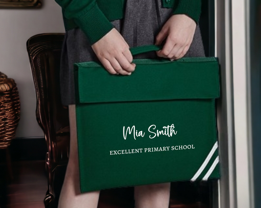 Personalised Classic Book Bag image 0