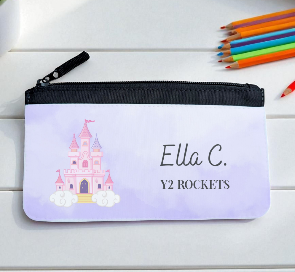 Personalised Kids Pencil Case - 21cm X 12cm