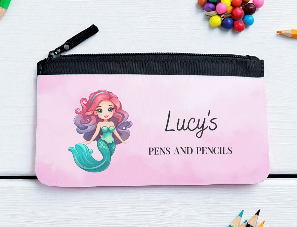 Personalised Kids Pencil Case - 21cm X 12cm
