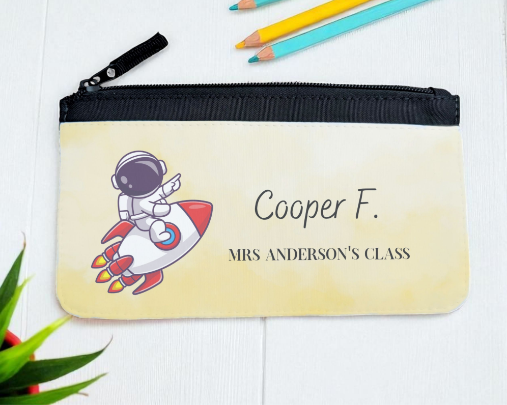 Personalised Kids Pencil Case - 21cm X 12cm