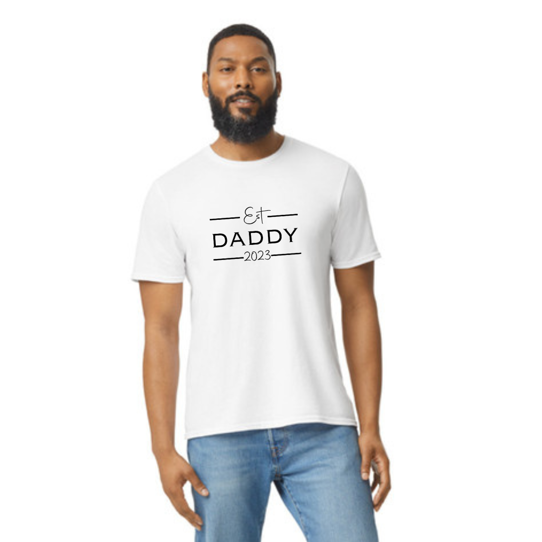 Personalised Daddy Est T Shirt image 1