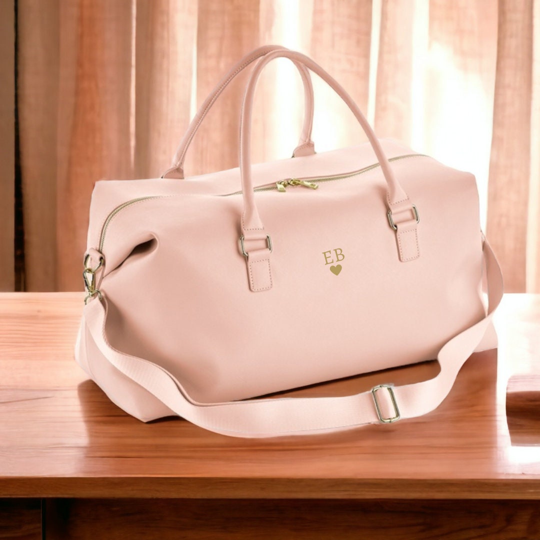 Personalised Holdall - Saffiano Leather Weekender