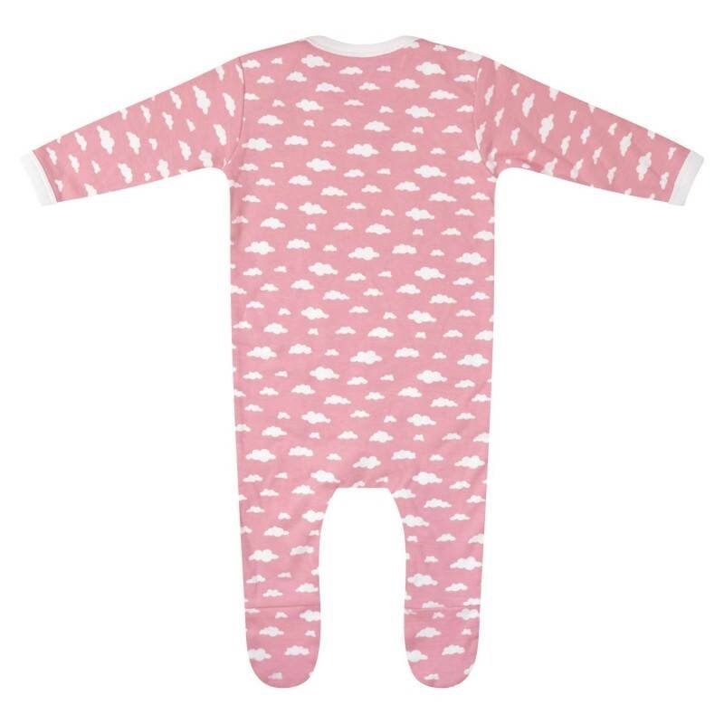 Personalised New Baby Sleepsuit Girl Pink Boy Blue Newborn Coming Home Outfit Cloud Set Baby Shower Gift New Parents Present Cotton Clothing