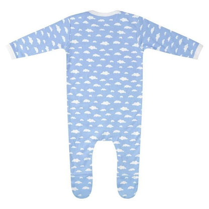 Personalised New Baby Sleepsuit Girl Pink Boy Blue Newborn Coming Home Outfit Cloud Set Baby Shower Gift New Parents Present Cotton Clothing