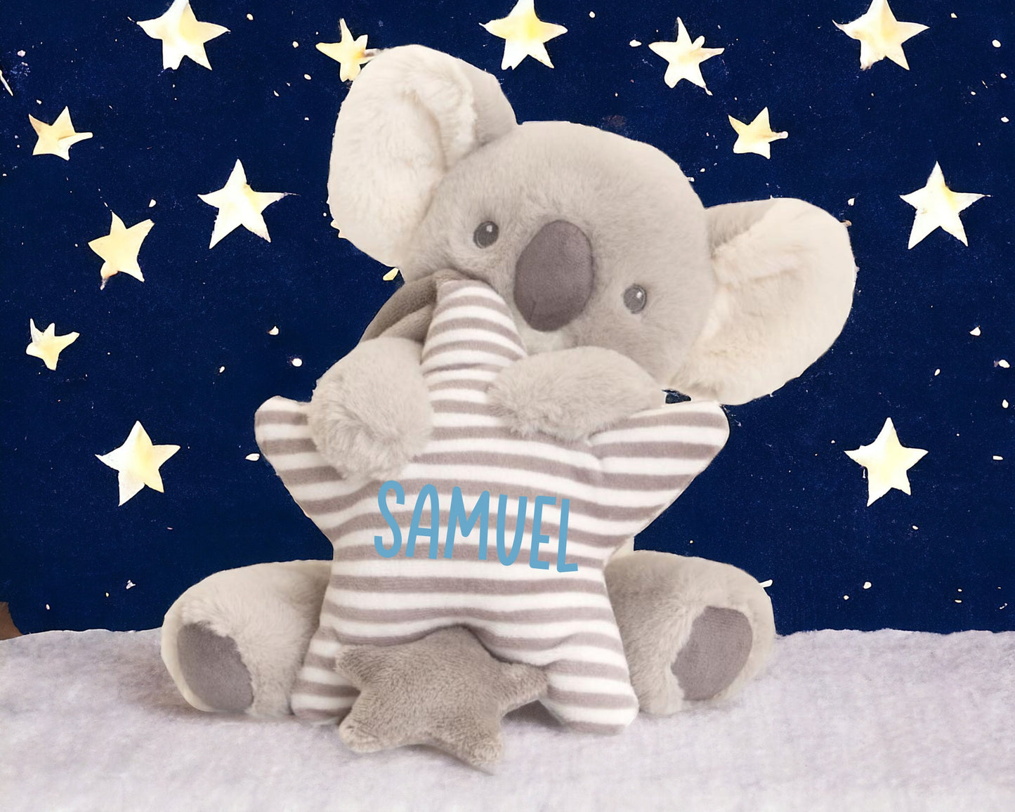 Personalised Musical Koala Soft Toy Plush New Baby Gift Soft Present Child Teddy Bear Eco Friendly 18cm Baby Shower Gift Nursery Decor