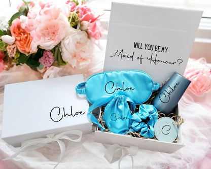 Personalised Bridesmaid Proposal Box Will You Be My Maid of Honour Gift Bridal Party Present