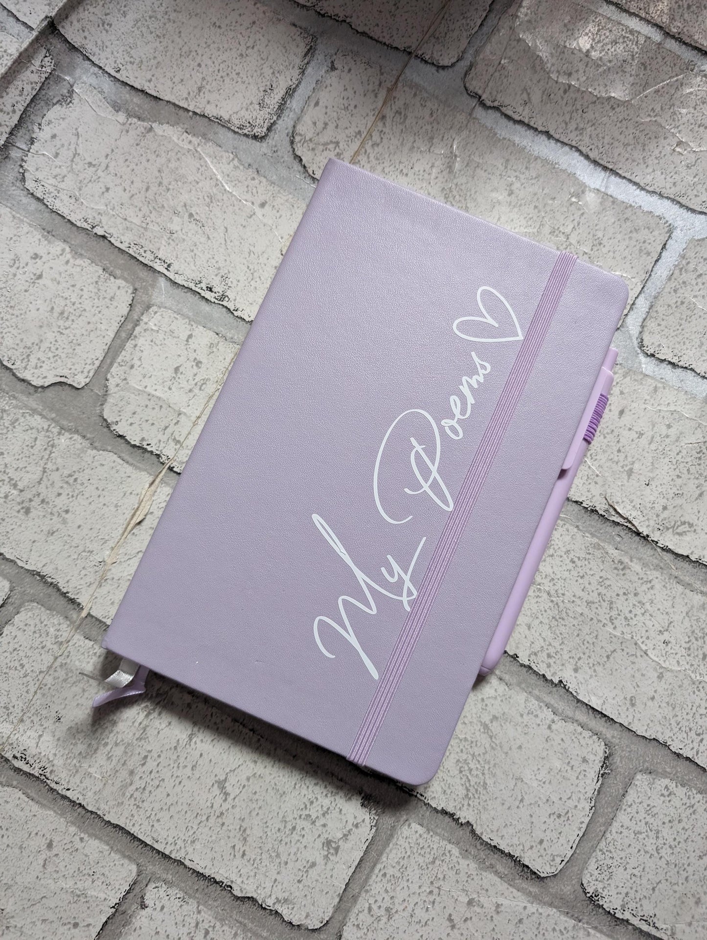 Personalised Notebook Hardback A5 Lined Pages With Free Pen Custom Name Jotter Bridesmaid Birthday Business Journal Bridal Organiser