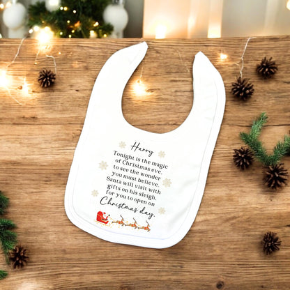 Personalised First Christmas Sleepsuit Baby 1st Xmas Gift Idea 1st Xmas Babygrow Christmas Outfit for baby Santa Pjs