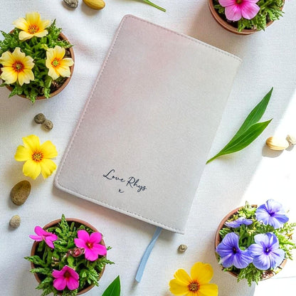 Personalised Teacher Gift Notebook Quote Teacher's Name A5 Lined or A6 Unlined Refillable Pages End Of School Present Primary School Teacher