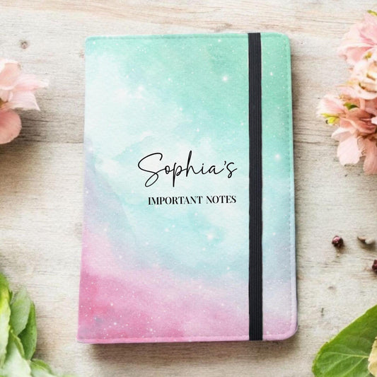 Personalised A5 Notebook: Custom Lined Journal, Birthday Gift