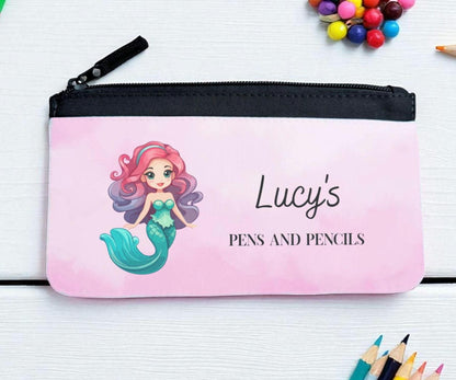 Personalised Fabric Pencil Case: Custom Name, Back to School