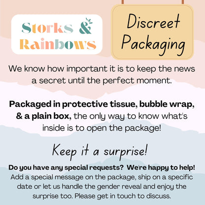 Personalised Pregnancy Announcement Vest Scan Photo Boxed Promoted To Grandparents You're Going To Be Nana Grandad Auntie Uncle