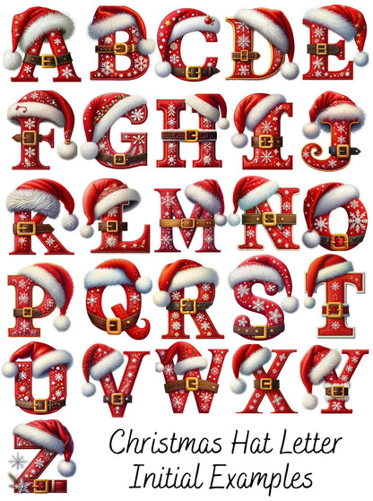 Personalised Christmas Santa Sack: Initial Special Delivery Gift