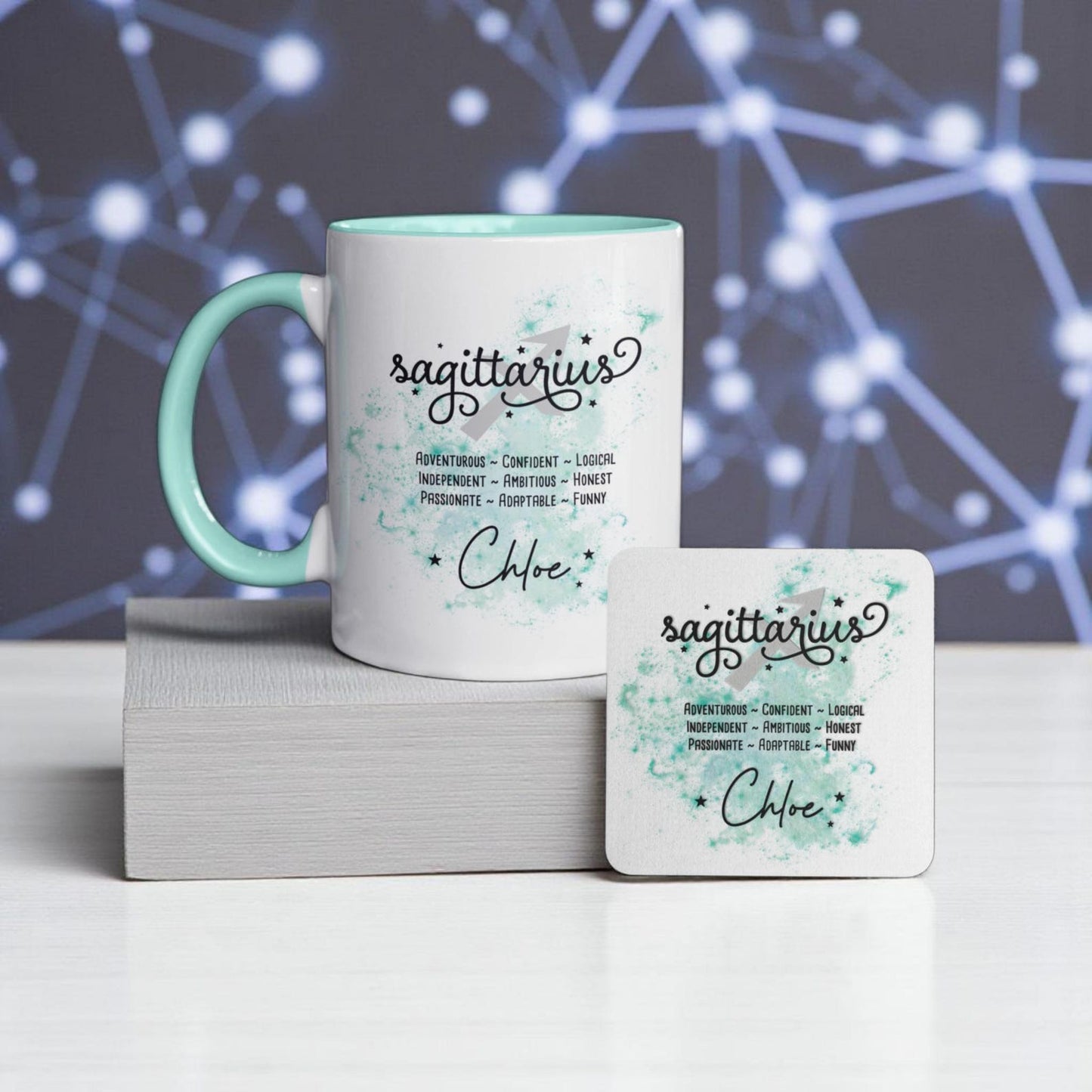 Zodiac Mug & Coaster Set
