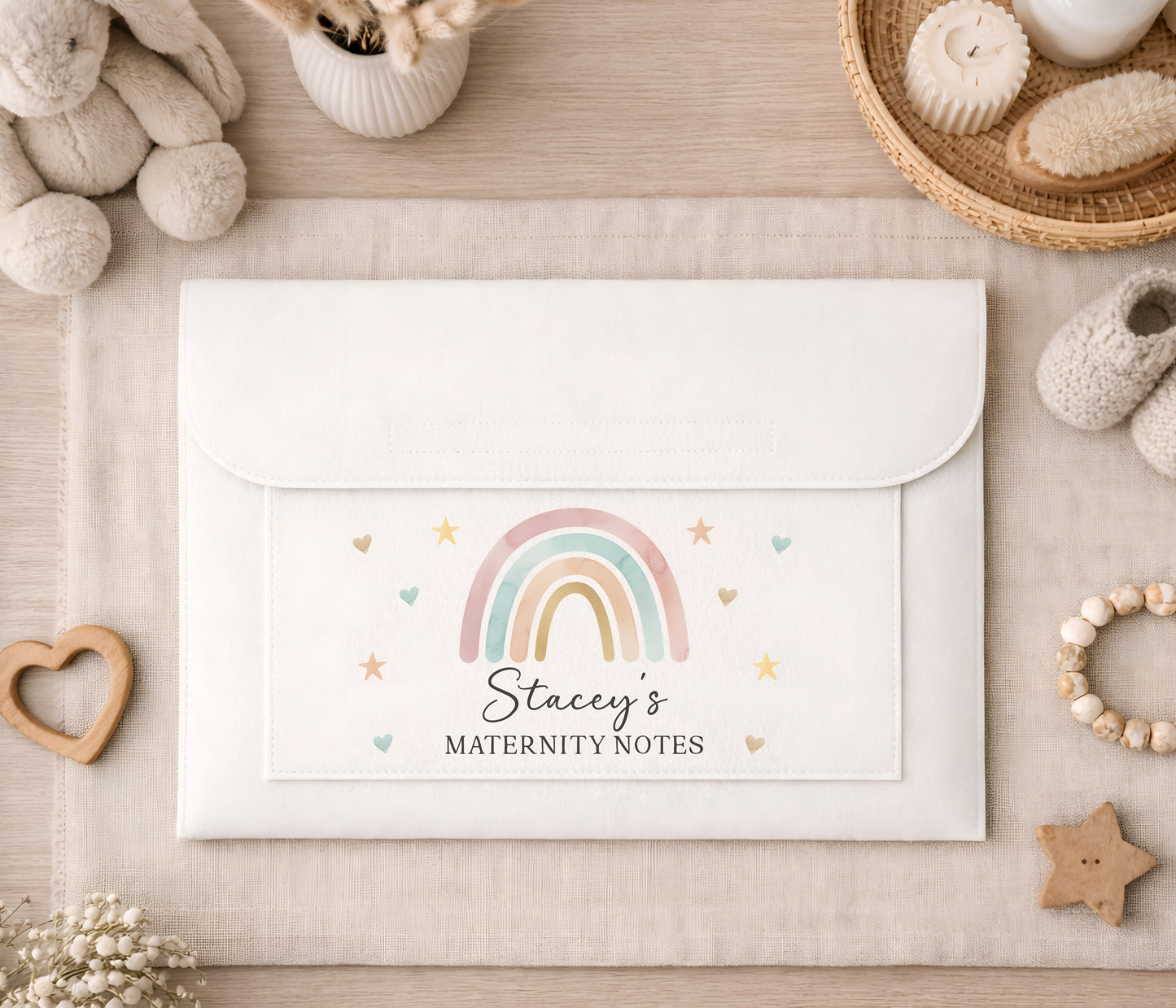 Personalised Maternity Notes - Baby Document Folder