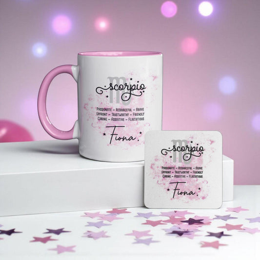 Zodiac Mug & Coaster Set