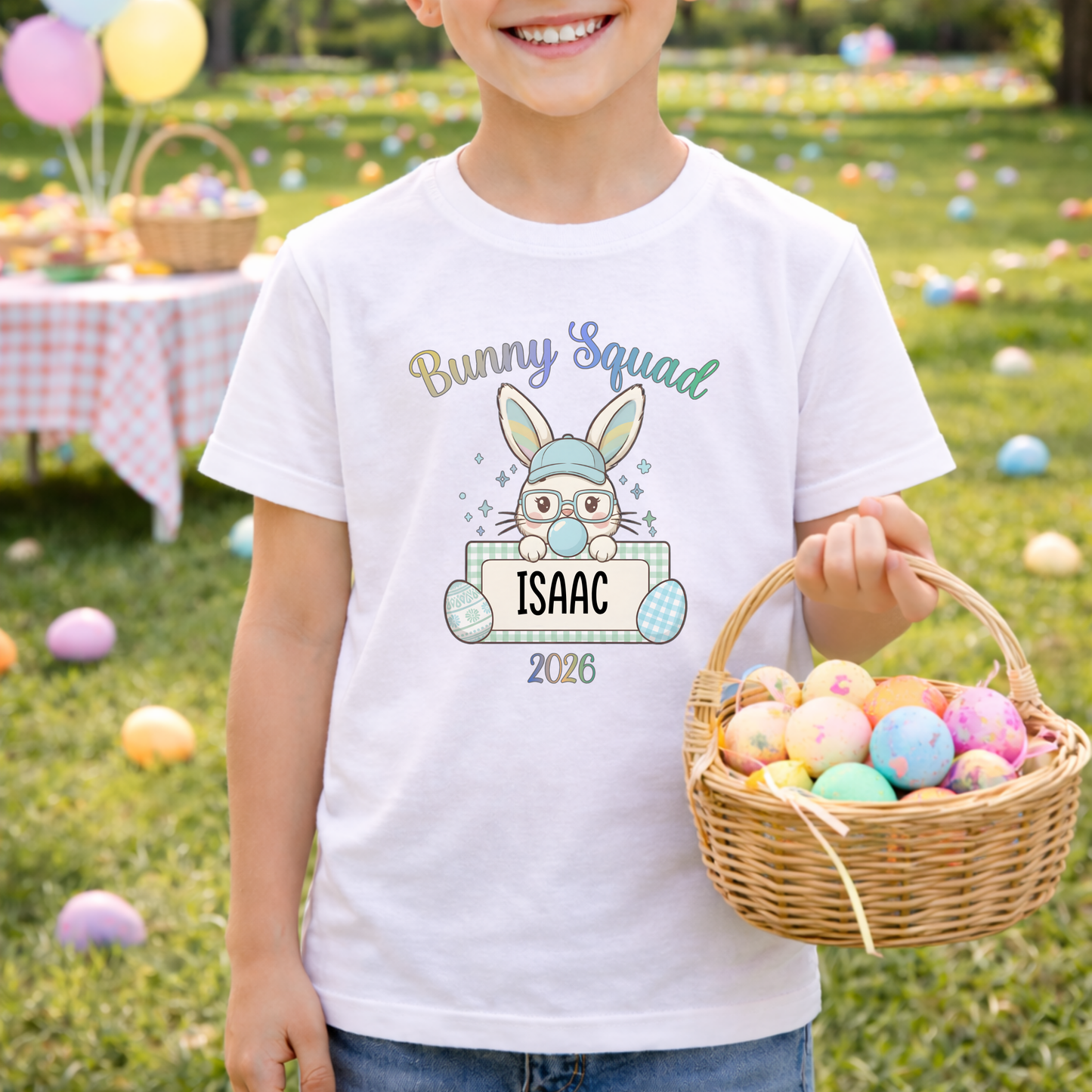 Personalised Easter Hunt T Shirt