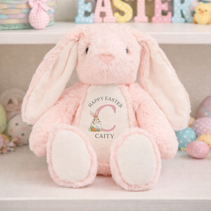 Happy Easter Bunny Soft Toy