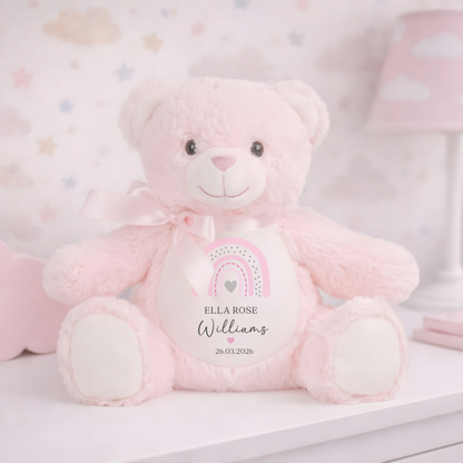 Personalised Baby Bear - Name and Date