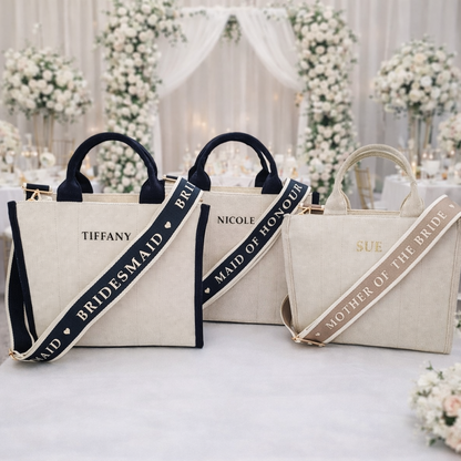 Personalised Bridal Party Tote Bag