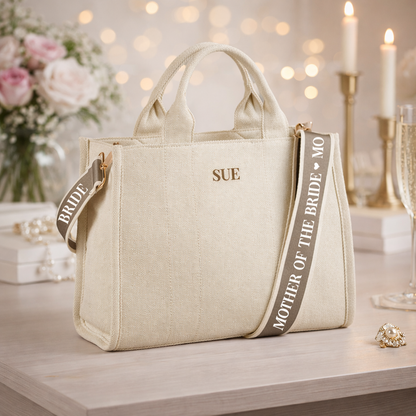 Personalised Bridal Party Tote Bag