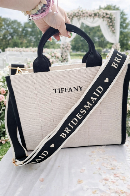 Personalised Bridal Party Tote Bag
