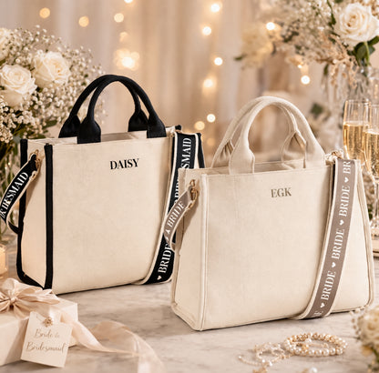 Personalised Bridal Party Tote Bag