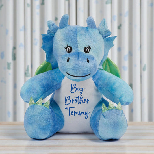 Personalised Dragon Soft Toy