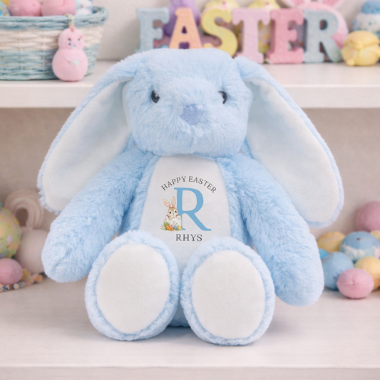 Happy Easter Bunny Soft Toy