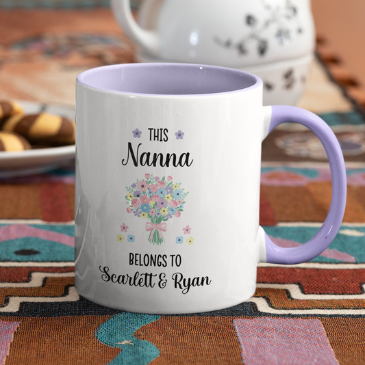 Personalised This Mummy / Grandma Belongs to Mug